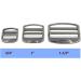 DGOL 10pcs 1 Heavy Duty Zinc Alloy Ladder Lock Buckles - Gunmetal Finish - Buy Online on GoSupps.com