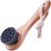 Facial Cleansing Brush Manual Face Brush Bamboo Charcoal Bristles Wooden Handle Deep Pore Exfoliation Wash Makeup Massaging Brush Manual Face Brush - Buy Online on GoSupps.com