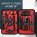 BANDKIT Stainless steel Manicure Set Pedicure kit Scissor Tweezer Ear pick Utility Toe Nail Clipper Facial Care Tool(15 Pieces) - Buy Online on GoSupps.com