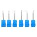 6 Pieces Tungsten Steel Nail Drill Bit Set - Portable Blue Nail Polish for Manicure - Ideal for Professionals & Home Use - Buy Online on GoSupps.com