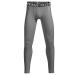 PRIESSEI Boys Compression Leggings Youth Sports Tights Athletic Baselayer Pants for Running Soccer Basketball Baseball Gray 7-8