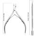 Cuticle Remover and Cuticle Pusher Set Stainless Steel Cuticle Cutter Nail Tools with Cuticle Scissors for Manicure and Pedicure Remove Dead Skin Toenails Cleaner - Buy Online on GoSupps.com