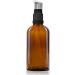 OPUTEC 10 x 100ml Travel Pump Bottles - Brown Plastic Mini Cream Dispenser with 10 Labels for Easy Filling | Ideal for Lotions & Travel  - Buy Online on GoSupps.com