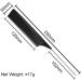 Zalati Metal Rat Tail Comb - Heat Resistant Highlight Foiling Weaving Comb for Hair Salon and Barbershop - Buy Online on GoSupps.com