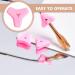 Beavorty 20 Pair Anti-Slip Glasses Ear Handles - Comfortable Silicone Holders for Sunglasses & Glasses | Black & Pink Accessories - Buy Online on GoSupps.com