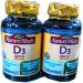 Nature Made Vitamin D3 1000 IU 600 Softgels (2pk - 300 ct Each) - Immune Support & Bone Health - Buy Online on GoSupps.com