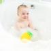 Cartoon Pineapple Shaped Body Scrubber Sponge for Kids - Exfoliating Bath Loofah Spa Puff - Buy Online on GoSupps.com