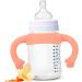Toyvian 2 pcs Feeding Bottles Handle Grip Feeding Bottles Holder Bottle Handle Silicone Soft Soft Handle Handle Bottle Holder Feeding Bottle Wide Mouth - Buy Online on GoSupps.com