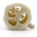Organic Loofah Exfoliating Bath Scrubber Sponge - Ideal for Bath, Shower, and Spa (1 Pack) - Buy Online on GoSupps.com