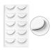 Gemerry 25 Pairs of Self-Adhesive Practice Eyelashes for Beginners | Includes 7 Pads & 1 Brush | Perfect for Eyelash Extensions - Buy Online on GoSupps.com