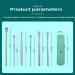 6-Piece Ear Pick Earwax Removal Kit with Innovative Spring Tool in Purple Storage Box - Buy Online on GoSupps.com