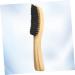 Minkissy Beard Brush for Men | Mustache Styling Tool & Stubble Comb | Wooden Face Brush for Beard Growth & Straightening | 17x3cm - Buy Online on GoSupps.com
