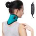 USB Neck Heat Pad Electric Neck Warmer Collar - Pain Relief & Therapy with Adjustable Temperature - Cyan - for Women Men Elder - Buy Online on GoSupps.com