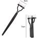 Folding Eyelash Comb and Eyebrow Brush Set - Metal Teeth Grooming Brushes for Defined Lashes and Brows - Buy Online on GoSupps.com