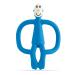 Matchstick Monkey Original Teether & Gel Applicator Silicone Easy To Grip BPA Free 3 Months Old+ 10.5 cm Blue Monkey Blue Monkey 3 Months Old+ 1 Original Monkey Teether