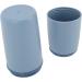 Yunseity Travel Toothbrush Box & Toothpaste Case Holder - Stylish Travel Accessory for Business Trips (Dark Blue - Buy Online on GoSupps.com
