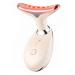 Neck Face Massager Facial Massage Device with Thermal Triple Action Colour Modes for Skin Care Face Sculpting Tool for Double Chin(pink)
