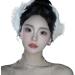 hgnxa Braids Hair Clip for Hot Girls White Feather Shape Hair Barrettes Ballet Dancing Ponytail Hair Barrettes for Teens Girls - Buy Online on GoSupps.com