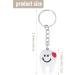 20pcs Cute White & Silver Keyring Keychain Tooth Gifts | International Shipping Available - Buy Online on GoSupps.com