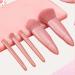 COSHINE Easy-taken Travel Makeup Brush Set - 5pcs Mini Cosmetic Brushes with Mirror - Buy Online on GoSupps.com