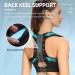 Emenet Posture Corrector Trainer for Women and Men - Adjustable Back Brace for Hunchback Hump Correction and Neck Pain Relief - Size L with Storage Bag - Buy Online on GoSupps.com