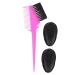 Professional Hair Dyeing Kit with Brush Mixing Bowl & Ear Covers - Portable Salon Tools (Pink) - Buy Online on GoSupps.com