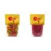 Yupik Jelly Fruit Candies 1kg & Candy Cherry Sours 1Kg 1 kg (Pack of 1) Candies + Candy Cherry Sours