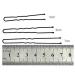 U-Shaped Hairpins for Women & Girls | 160 Pack Black Metal Hair Accessories - Perfect for Updos & Hairdressers | Size S - 5.2 cm - Buy Online on GoSupps.com