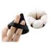 9-Piece Triangle Powder Puff Set for Face & Body Makeup - Super Soft Cosmetic Tools in Black, White, Pink - Ideal Gift for Women & Girls - Buy Online on GoSupps.com