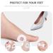 4 Pcs Toe Corn Remover Pads- Callus & Corn Treatment Felt Cushion for Foot Care - Pain Relief Supplies - Buy Online on GoSupps.com