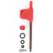 Bicycle Hydraulic Oil Disc Brake Hose Set for SRAM LEVEL RED HRD ETAP S700 S900 ELIXIR 2 - Red Flag Wrench Olive Connection Plug Included - Buy Online on GoSupps.com