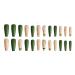 dijiusidy Artificial Nails Nail Wearable Fashion Adjustable Fingernails Manicure Beauty Accessories Ballerina Party Leisure