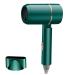 Electric Hair Dryer Portable Ionic Hair Dryer with 110000 RPM Brushless Motor 1500W High-Speed HairDryer 1400W Low Noise Thermo-Control Hairdryer for Home Travel Perfect for Gifts (Green)
