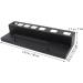 Gogogmee Curling Iron Rack Pumice Stone for Feet Hair Curler Wall Rack Hair Dryer Stand Stainless Steel Black - Buy Online on GoSupps.com