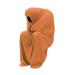 WGUST Sensory Sox Stretchy Body Socks Full-body Wrap To Relieve Stress Deep Pressure Sensory Sack For Self-calming And Relaxing Perfect For Children With Sensory Processing Disorder (Color : Orange M/Medium-69*119cm Orange