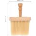 Healeved Hairdressing Bristle Brush Neck Brush Tool Salon Shave Brush Barber Brush Hard Brush for Waves Neck Duster Hair Salon Shaving Brush Manual Shaving Barber with Wood Handle - Buy Online on GoSupps.com