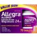 Allegra Adult 24 Hour Allergy Tablets 180Mg Noticeable Relief in 1 Hour (70 Count )