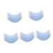 FRCOLOR 180 Sheets Hair Extension Film Wigs Blue Tape Hair Ties Hair Bands Lace Wig Extension Tape Waterproof Wig Tape Hair System Tape Lace Front Wig Tape Miss Post Double Sided Pu 9.00X6.00X0.05CMx5pcs Sky-bluex5pcs