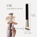REQAG 3 Pieces Makeup Brushes Concealer Brush Foundation Brush with Soft Synthetic Fiber for Concealer Liquid Foundation - Buy Online on GoSupps.com