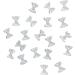 50x Cute Bowknot Nail Resin Nails Art Decorations 3D Nails Art Jewels Supplies For Acrylic Nails 50x 3d Nails Art Bowknot Nail Nails Decoration Jewels Supplies pale yellow - Buy Online on GoSupps.com