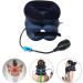Cervical Neck Traction Device for Pain Relief | Neck Support & Bandage - Blue - Buy Online on GoSupps.com