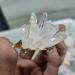 1PCS Natural Stones Hedgehog Crystal Quartz White Quartz Geode Cluster Raw Home Decor - Buy Online on GoSupps.com