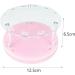 Colcolo Rotatable Tweezers Storage Holder - Pink Tweezers Rack for Nail Art Artists | International Shipping Available - Buy Online on GoSupps.com