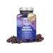 Melatonin rubber 0.5 mg for sleep 120 days extra delicious with valerian + passion flower + chamomile + lavender + vitamin B6 blueberry flavor 60 delicious gummy bears vegan besohappy sweet dreams