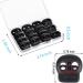 Deesea 15 PCS Double Hole Plastic Cord Locks End Spring Stop Toggle Stoppers - Ideal for Drawstrings, Paracord, Shoelaces, Backpacks - Durable Cord Stopper Lanyard String Toggles (15 Double Hole) - Buy Online on GoSupps.com