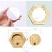 Wooden Hexagon Medal Display Hanger Rack - Sports Medals Storage Case for Track & Field, Military, Spartan, Running, Marathons (6pc) - Buy Online on GoSupps.com