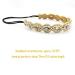 Inspirelle Handmade Beaded Elastic Headband - 5 Count Fashionable Hairbands for Women and Girls - Buy Online on GoSupps.com