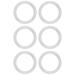 20 Soft Silicone O-Rings for Babies | Pacifier Clips & Bite Relief Holder | Transparent Baby Accessories - Buy Online on GoSupps.com
