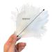 hgnxa Braids Hair Clip for Hot Girls White Feather Shape Hair Barrettes Ballet Dancing Ponytail Hair Barrettes for Teens Girls - Buy Online on GoSupps.com