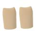 Healeved 2pcs Toe Scuffs Silicone Toe Sleeves Silicone Gel Elasto Gel Silicone Toe Protectors Gel Toe Caps Finger Tube Sleeves Anti-wear Covers Toe Care Covers Toe Protective Covers Sports As Shown 2.6x4cm